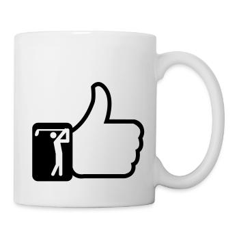 Like golf - Mug - white - Right
