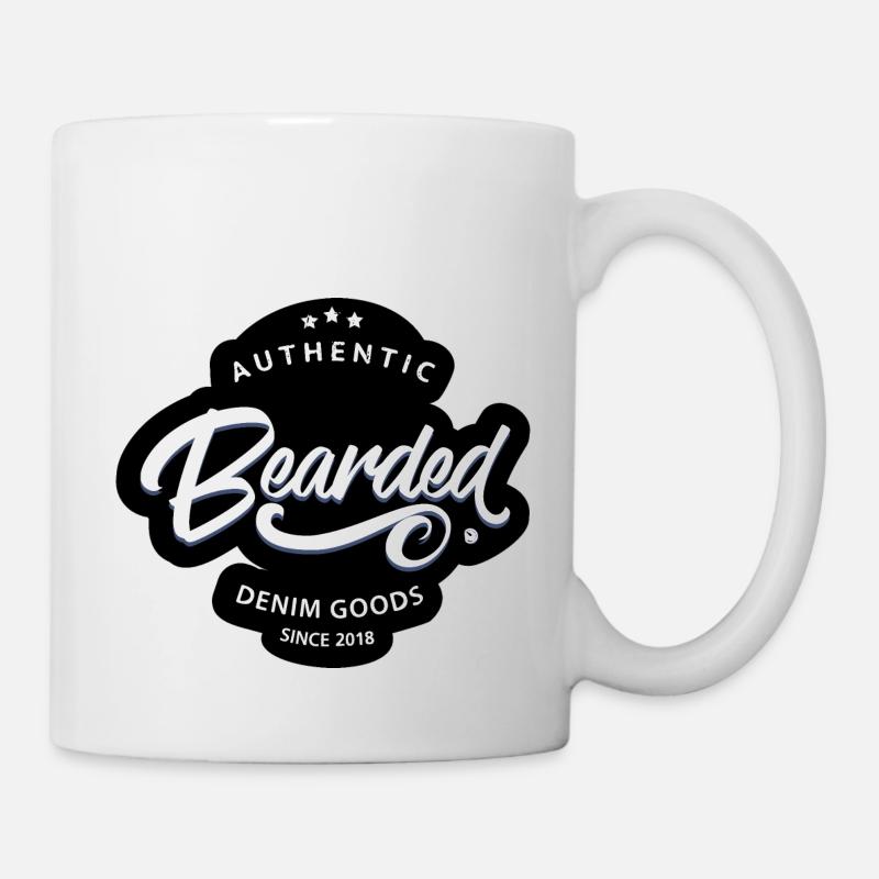 Bearded Denim Goods Netrok - Tasse - Weiß