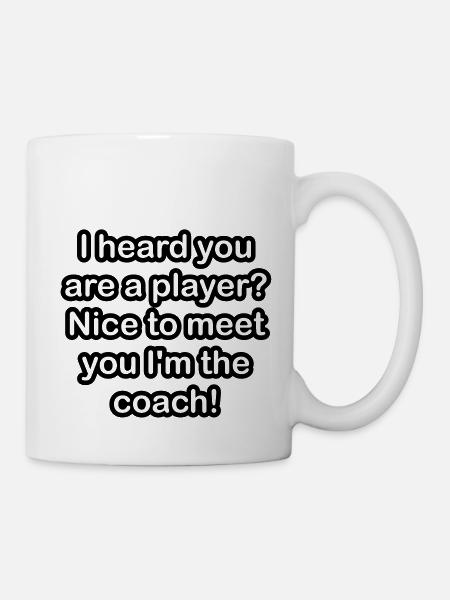 Joueur - Mug blanc - blanc