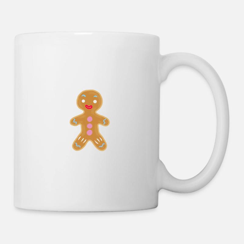 gingerbread man - Mug - white