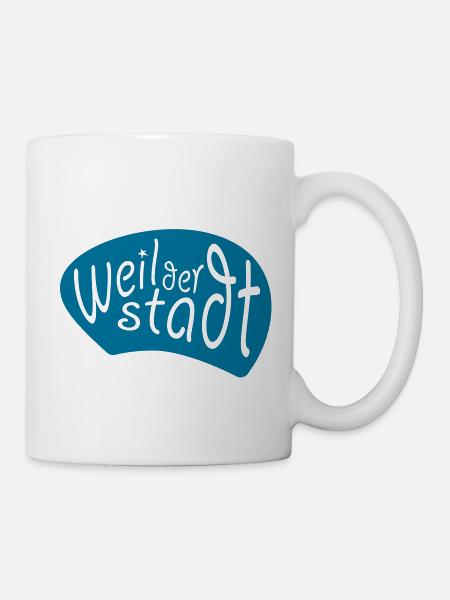 Weil der Stadt - Tasse - Weiß