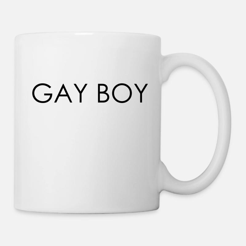 GAY BOY - Gay Pride - Mug - white