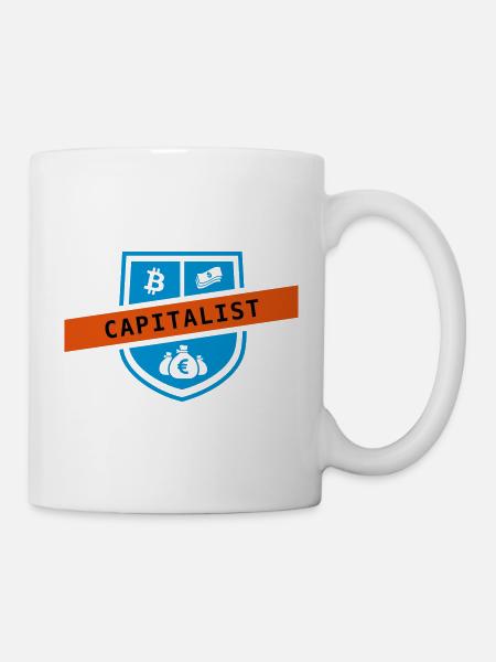 Capitalist - Tasse - Weiß