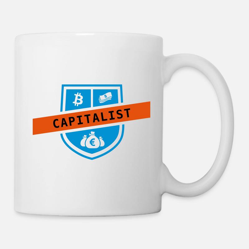 Capitalist - Tasse - Weiß