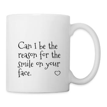 citations d'amour De - Mug blanc - blanc - Droite
