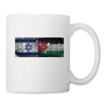 Israel Palestina Frieden - Tasse - Weiß - Rechts