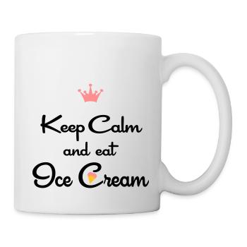 eis - Tasse - Weiß - Rechts