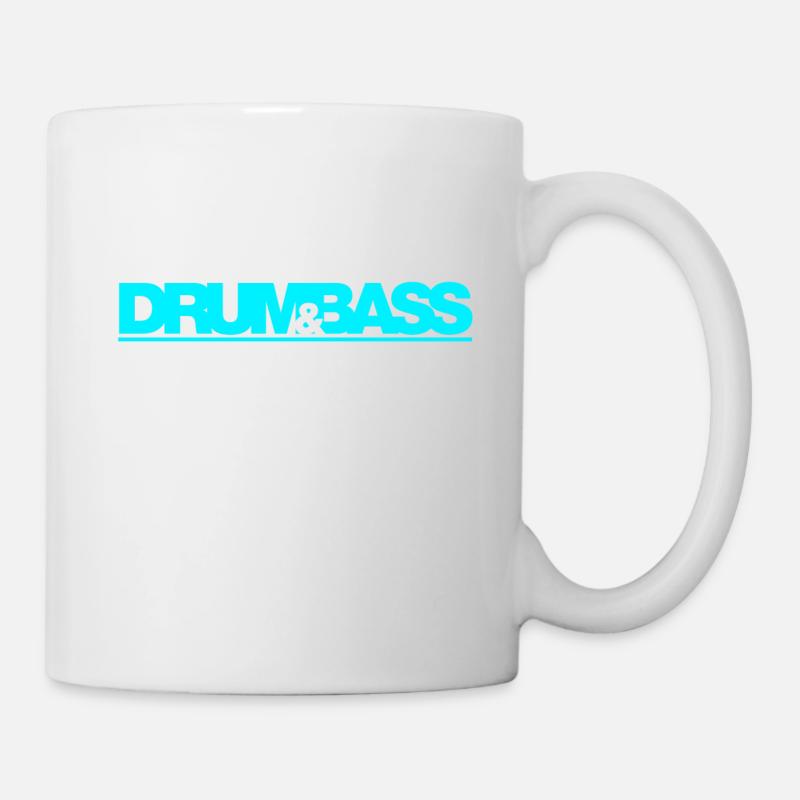 Drum & Bass - Mug blanc - blanc
