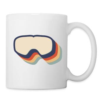 Ski - Tasse - Weiß - Rechts