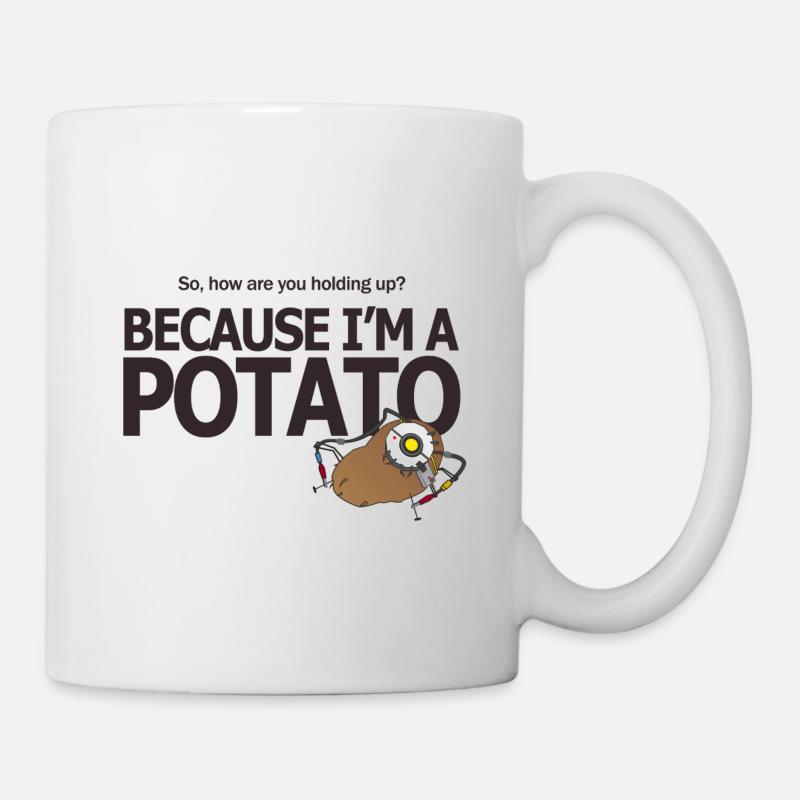 Hello Potato - Tasse - Weiß