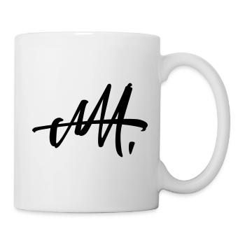 AAA Design noir - Mug blanc - blanc - Droite