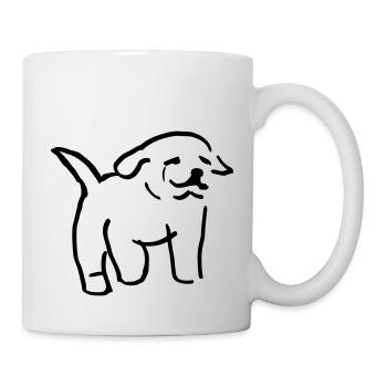 127 puppies - Mug - white - Right