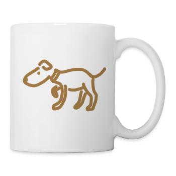 iYpsilon Hund - Tasse - Weiß - Rechts