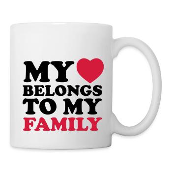 MHBTM family - Tasse - Weiß - Rechts