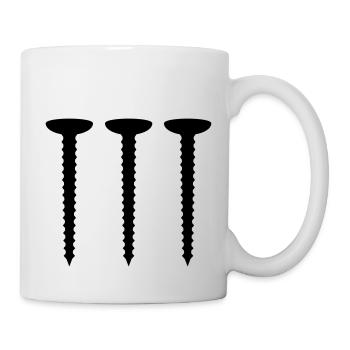 3 Screws - Mug - white - Right