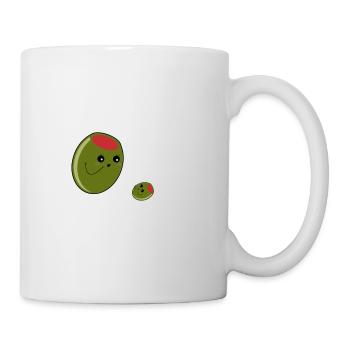 olive - Mug blanc - blanc - Droite