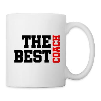 The best Coach - Der beste Trainer - Tasse - Weiß - Rechts