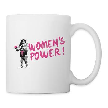 FRAUENPOWER! - Internationaler Frauentag - Tasse - Weiß - Rechts