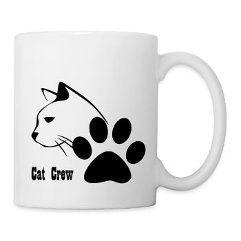 Patte de club de chats - Mug blanc - blanc - Droite