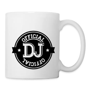 official_dj_2__f1 - Mug blanc - blanc - Droite