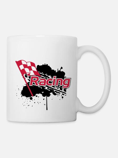 Racing - Tasse - Weiß
