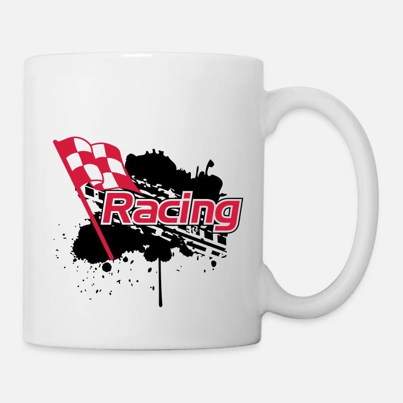 Racing - Tasse - Weiß