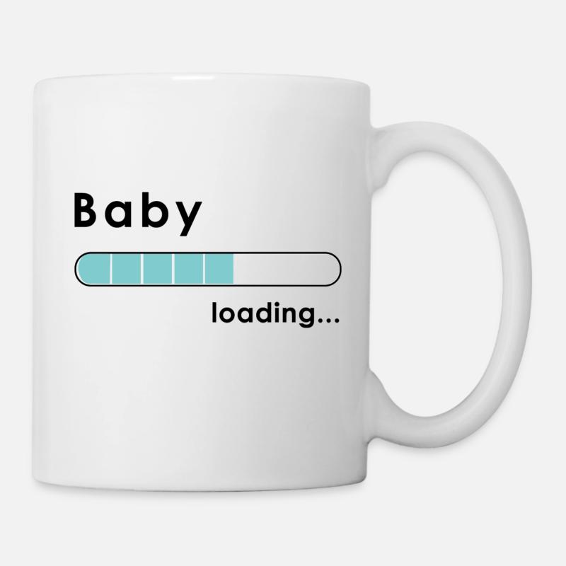 Baby loading - Tasse - Weiß