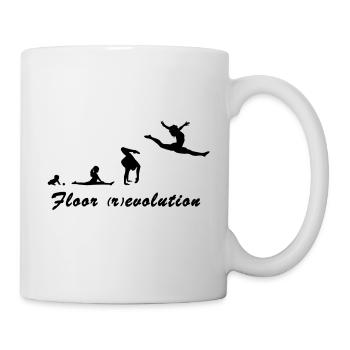 Étage (r) évolution - Mug blanc - blanc - Droite