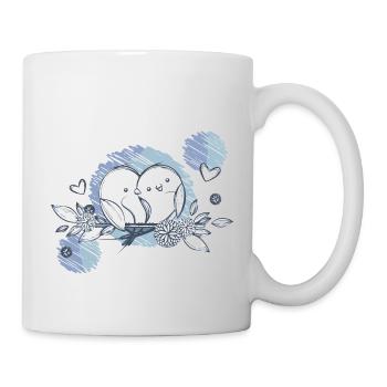 Cadeau de mariage marié vient de se marier amour - Mug blanc - blanc - Droite