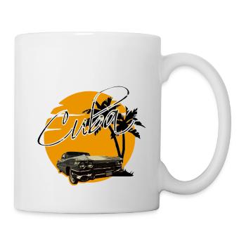 cadillac cuba - Mug blanc - blanc - Droite