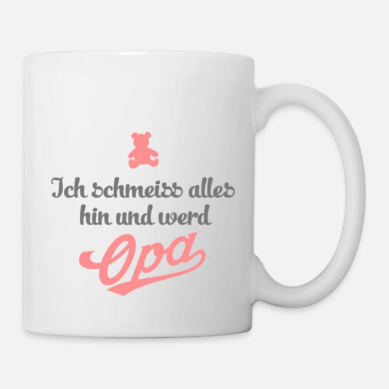 opa - Tasse - Weiß