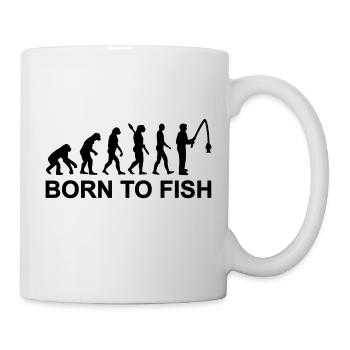 Evolution Fishing - Mug - white - Right