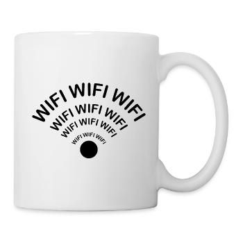 Wifi Wifi Wifi Icon - Mug - white - Right