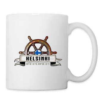 Helsinki Ruori - Marine Textilien und Geschenke - Tasse - Weiß - Rechts