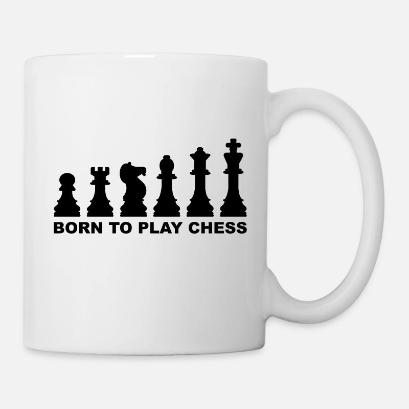 Evolution Chess - Mug blanc - blanc