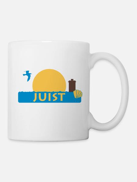 Juist - Tasse - Weiß