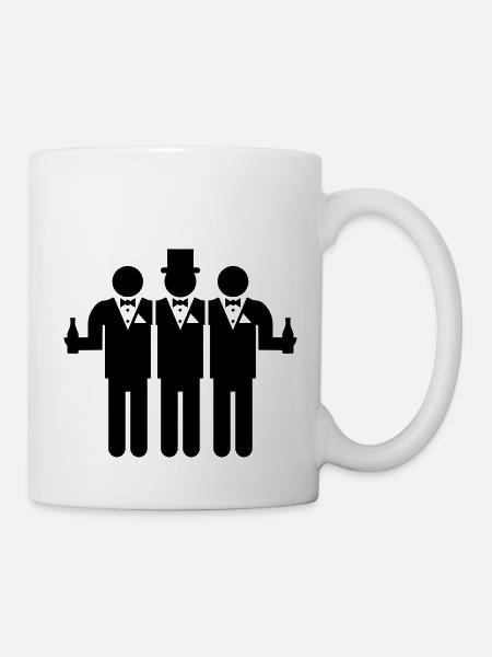 bachelor_party_f1 - Tasse - Weiß