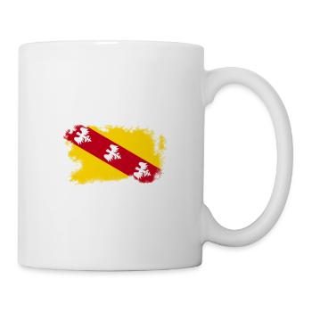 Lorraine stylée - Mug blanc - blanc - Droite