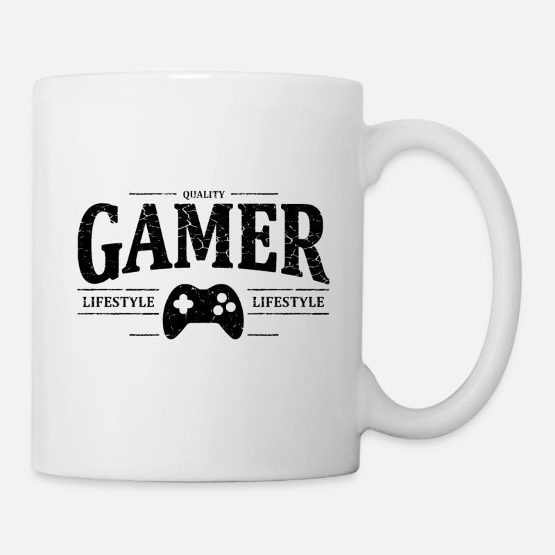 Gamer - Tasse - Weiß