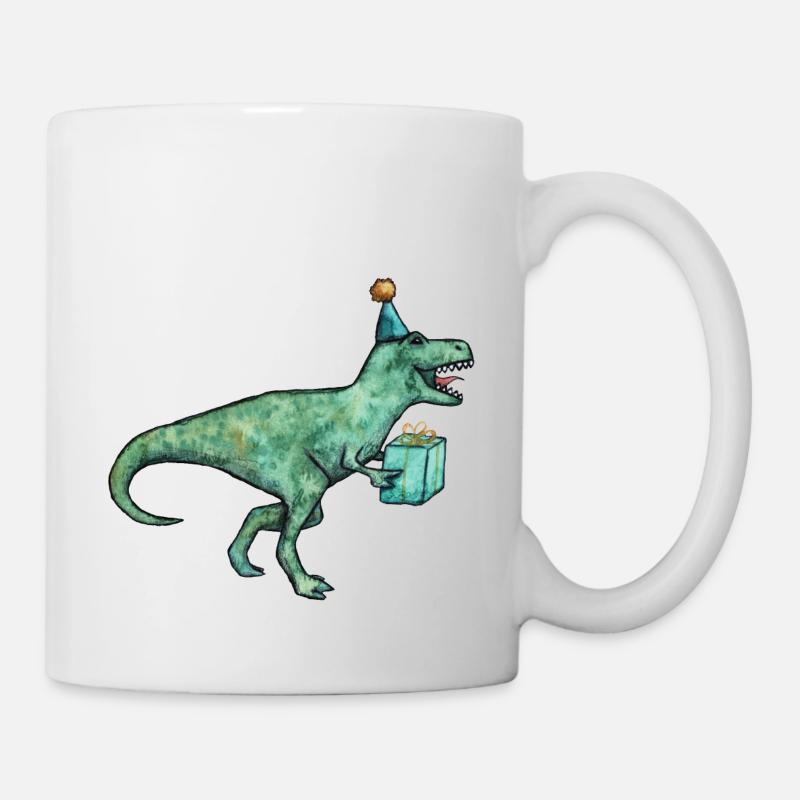 Partysaurus-Rex *ROOOARRR* - Tasse - Weiß