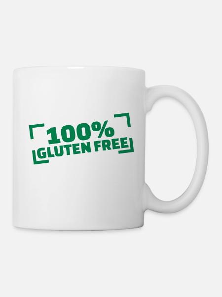 Glutenfrei - Tasse - Weiß