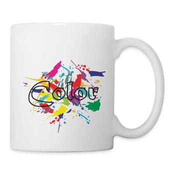Icône de couleur - Mug blanc - blanc - Droite