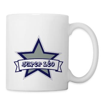 super léo - Mug blanc - blanc - Droite