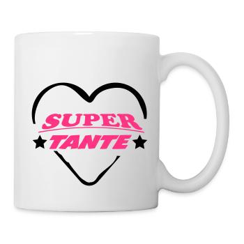Super tante 111 - Tasse - Weiß - Rechts