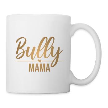 Frenchie French Bulldog Bully Mama - schwarz - Tasse - Weiß - Rechts