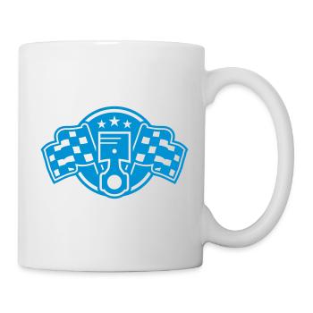 Racing Emblem 01 - Mug - white - Right