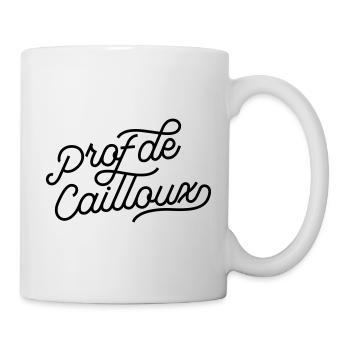 Prof de cailloux - Prof d'SVT - Mug blanc - blanc - Droite
