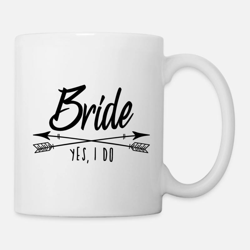 Bride Tribe - Braut Junggesellenabschied Frauen - Tasse - Weiß