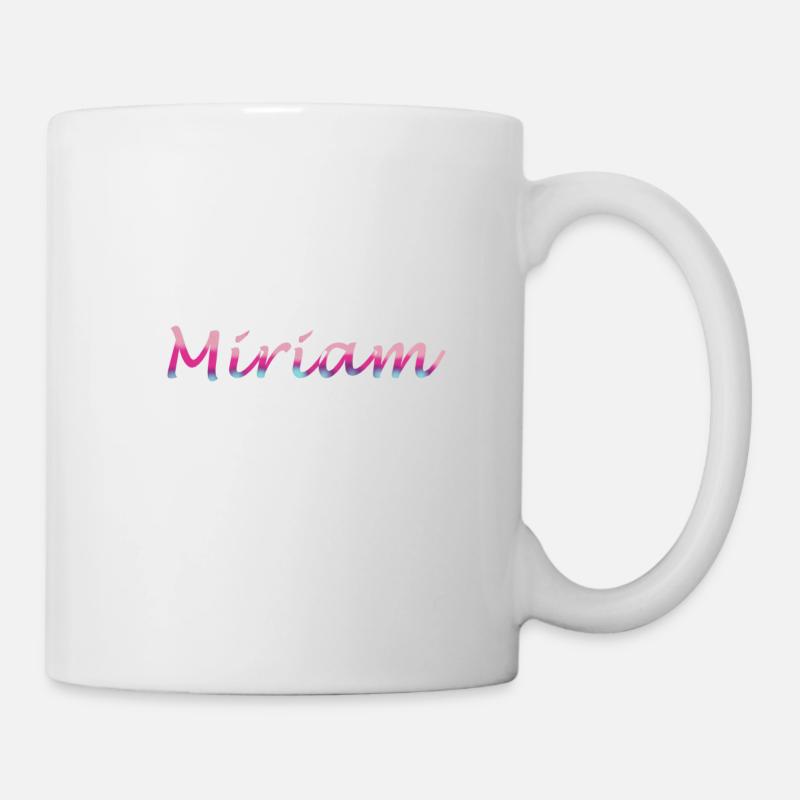Miriam - Mug - white