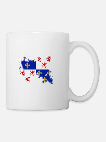 Picardie-effacé - Mug blanc - blanc